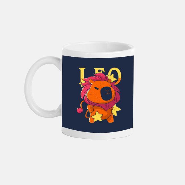 Capybara Leo-None-Mug-Drinkware-mmandy