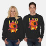 Capybara Leo-Unisex-Crew Neck-Sweatshirt-mmandy