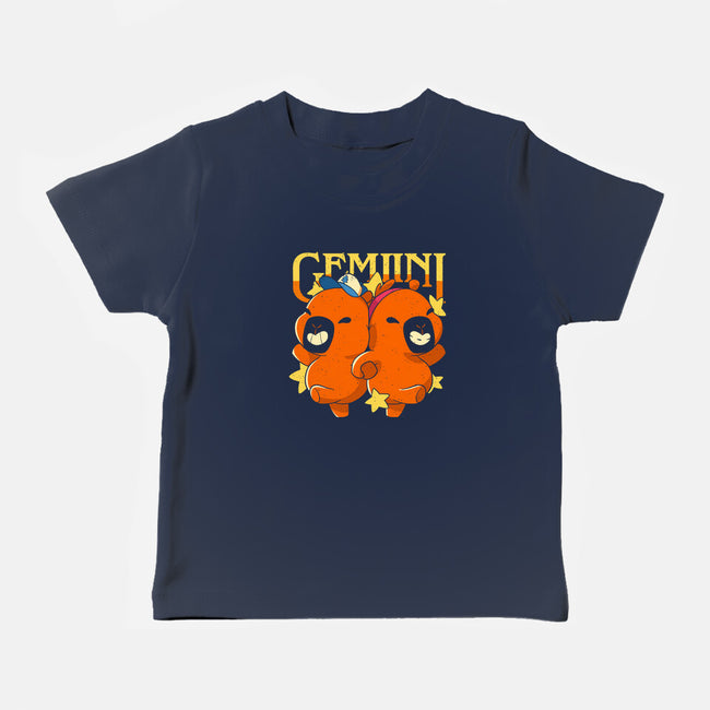 Capybara Gemini-Baby-Basic-Tee-mmandy