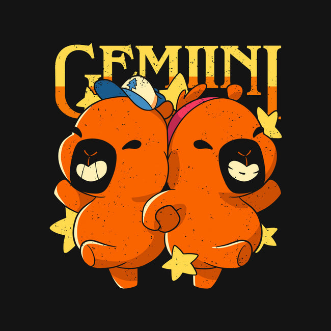 Capybara Gemini-Mens-Basic-Tee-mmandy