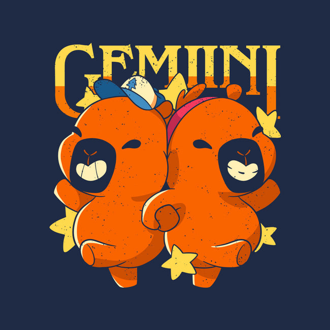 Capybara Gemini-Mens-Heavyweight-Tee-mmandy
