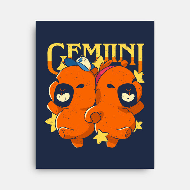 Capybara Gemini-None-Stretched-Canvas-mmandy