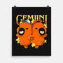 Capybara Gemini-None-Matte-Poster-mmandy