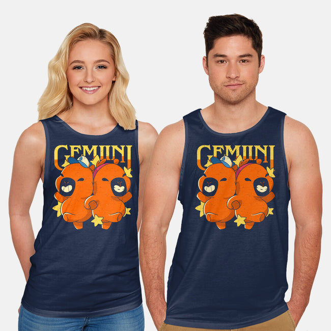 Capybara Gemini-Unisex-Basic-Tank-mmandy
