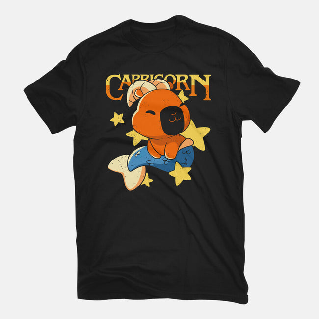 Capybara Capricorn-Womens-Basic-Tee-mmandy