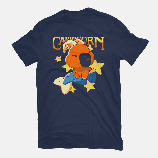 Capybara Capricorn-Mens-Basic-Tee-mmandy