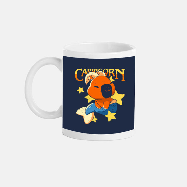 Capybara Capricorn-None-Mug-Drinkware-mmandy