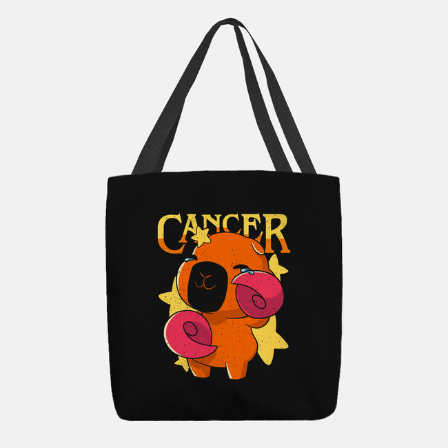 Capybara Cancer-None-Basic Tote-Bag-mmandy
