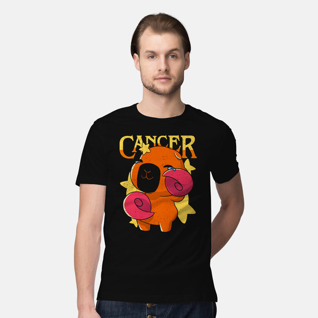 Capybara Cancer-Mens-Premium-Tee-mmandy