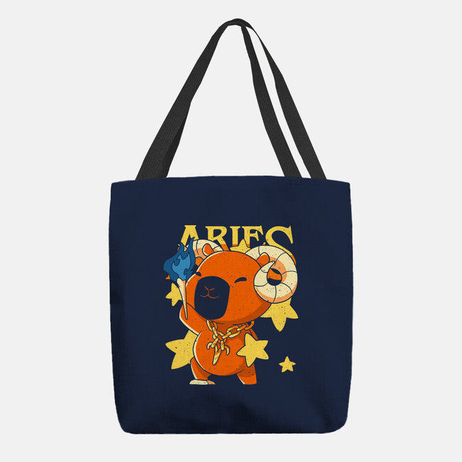 Capybara Aries-None-Basic Tote-Bag-mmandy