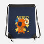 Capybara Aries-None-Drawstring-Bag-mmandy