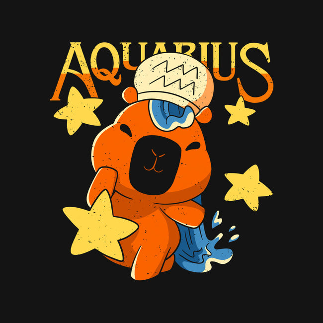 Capybara Aquarius-Youth-Crew Neck-Sweatshirt-mmandy