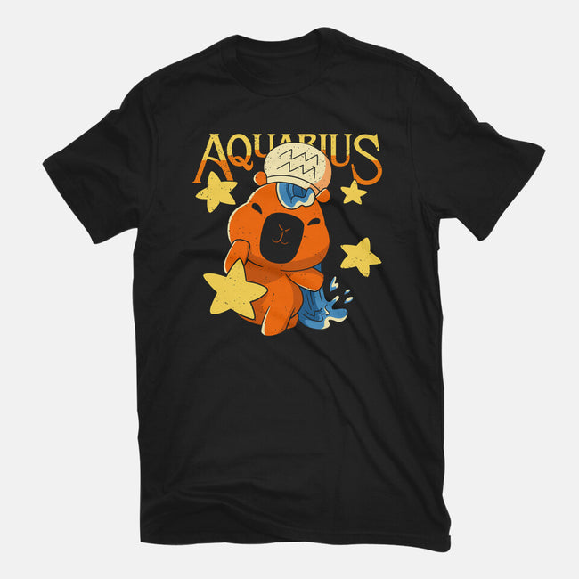 Capybara Aquarius-Mens-Heavyweight-Tee-mmandy