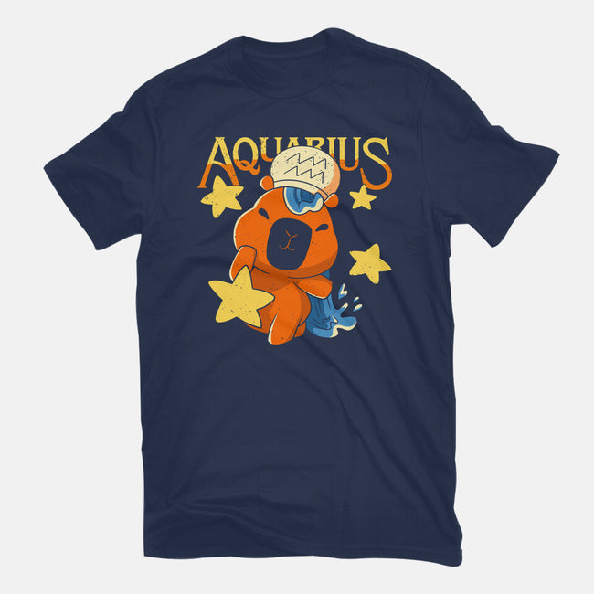 Capybara Aquarius-Mens-Heavyweight-Tee-mmandy