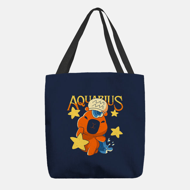 Capybara Aquarius-None-Basic Tote-Bag-mmandy
