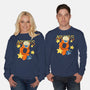 Capybara Aquarius-Unisex-Crew Neck-Sweatshirt-mmandy