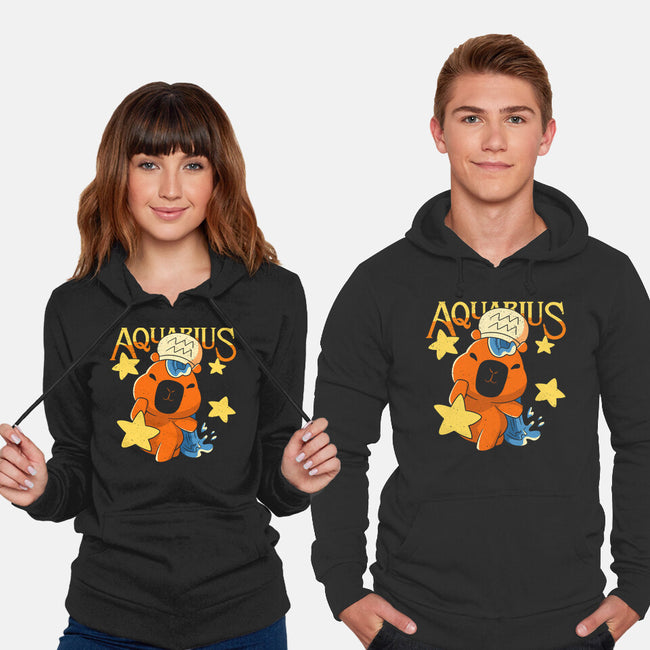 Capybara Aquarius-Unisex-Pullover-Sweatshirt-mmandy