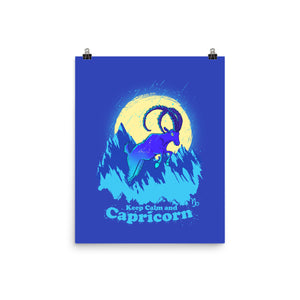 Keep Calm And Capricorn