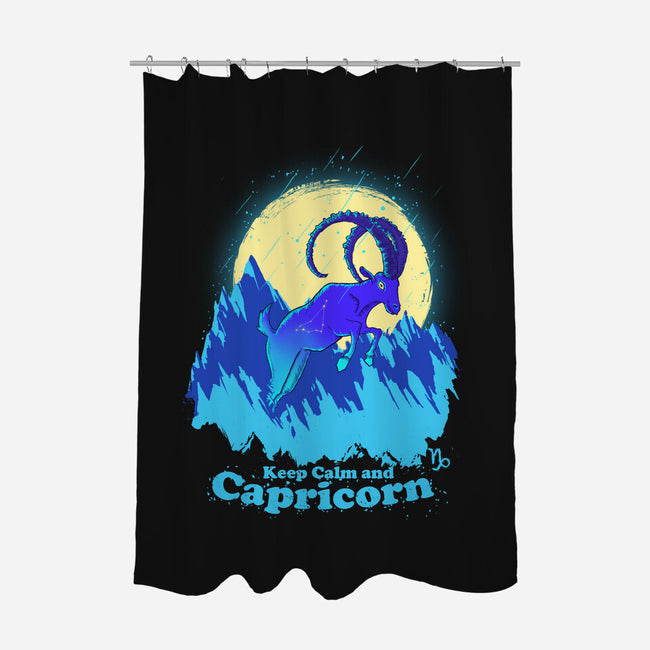 Keep Calm And Capricorn-None-Polyester-Shower Curtain-Ionfox