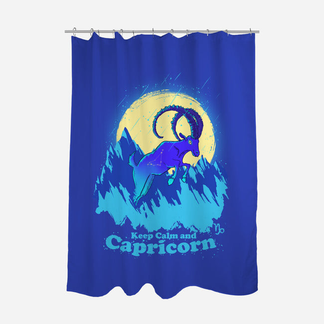 Keep Calm And Capricorn-None-Polyester-Shower Curtain-Ionfox