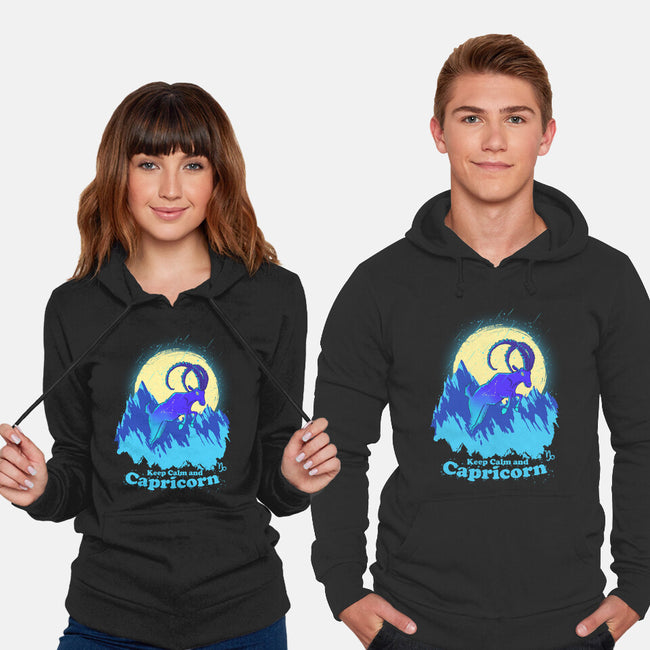 Keep Calm And Capricorn-Unisex-Pullover-Sweatshirt-Ionfox