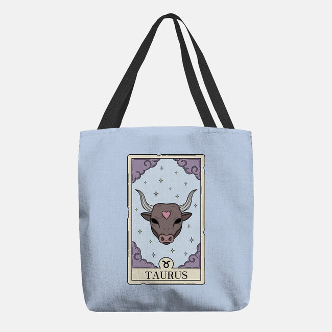 Taurus Card-None-Basic Tote-Bag-Maria