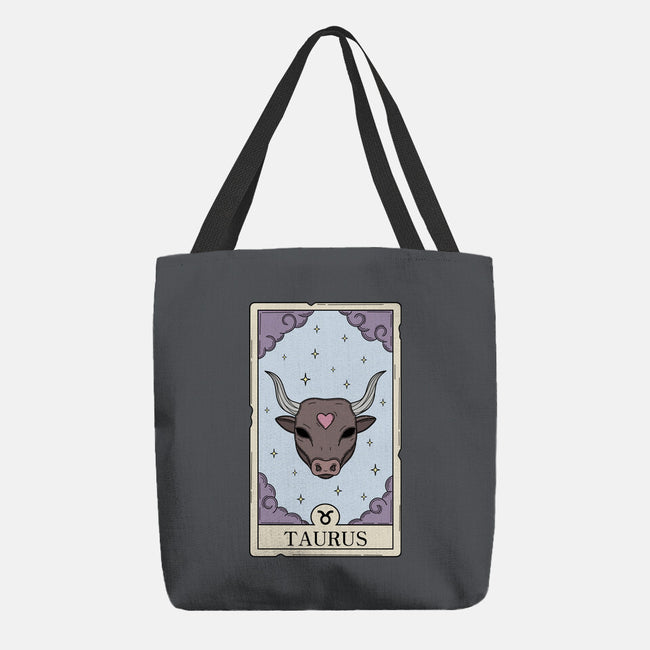 Taurus Card-None-Basic Tote-Bag-Maria
