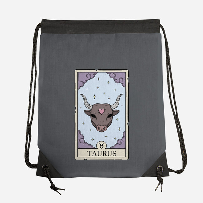 Taurus Card-None-Drawstring-Bag-Maria