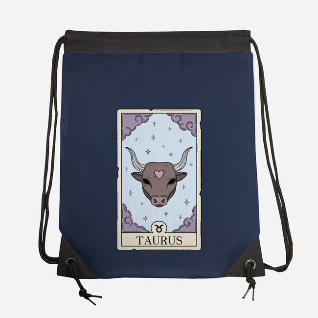 Taurus Card-None-Drawstring-Bag-Maria