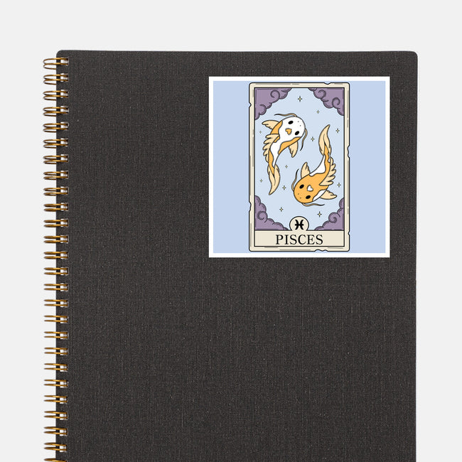 Pisces Card-None-Glossy-Sticker-Maria