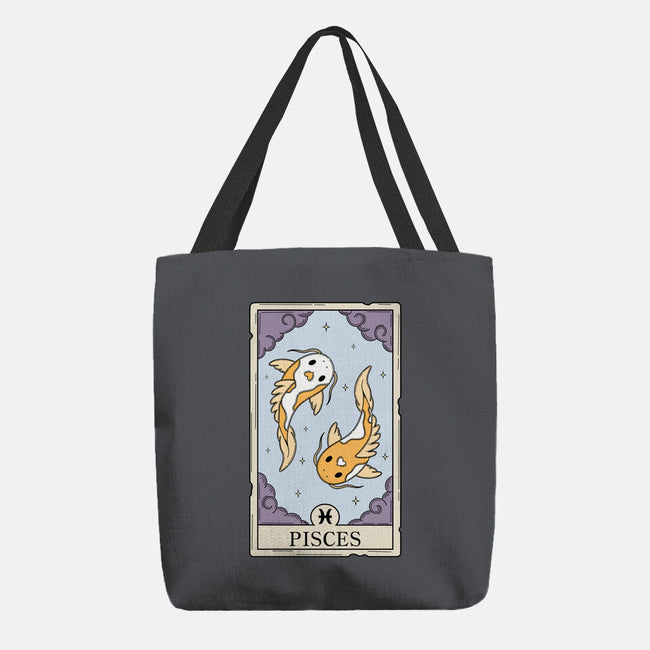 Pisces Card-None-Basic Tote-Bag-Maria