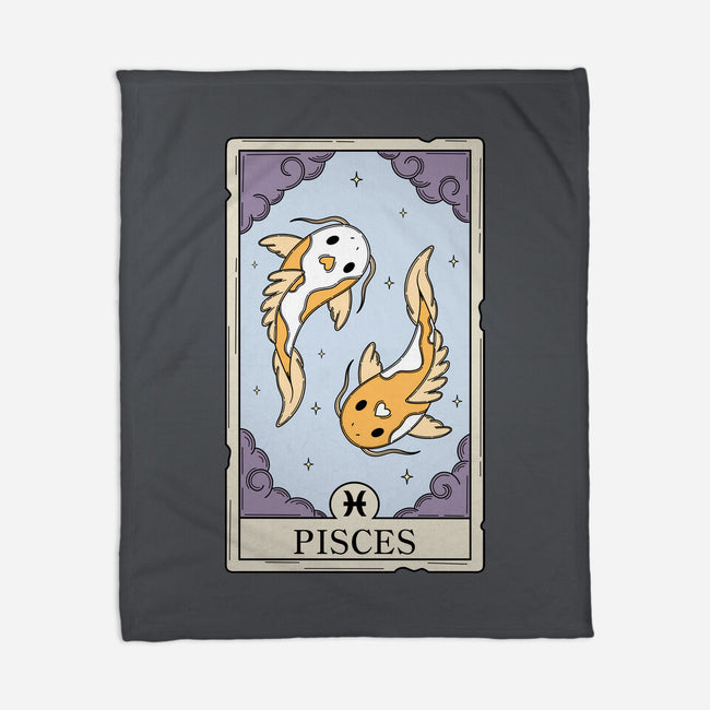 Pisces Card-None-Fleece-Blanket-Maria