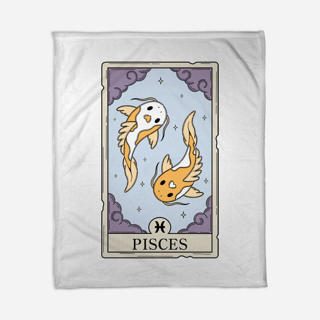 Pisces Card-None-Fleece-Blanket-Maria