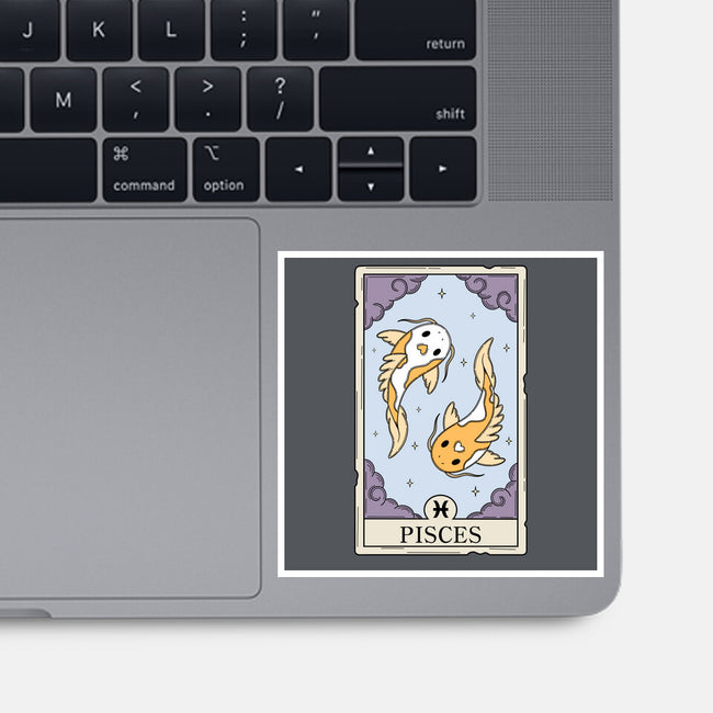 Pisces Card-None-Glossy-Sticker-Maria