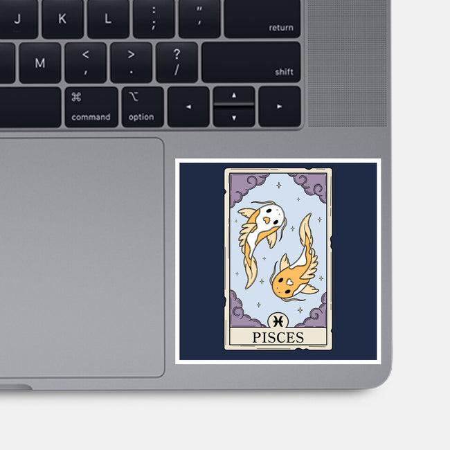Pisces Card-None-Glossy-Sticker-Maria