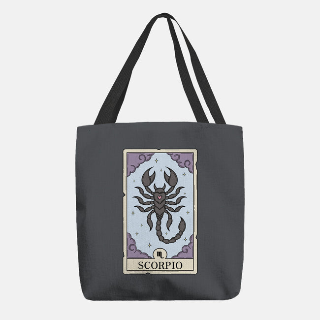 Scorpio Card-None-Basic Tote-Bag-Maria
