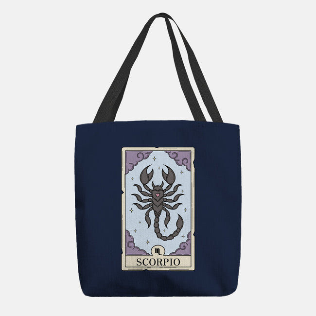 Scorpio Card-None-Basic Tote-Bag-Maria