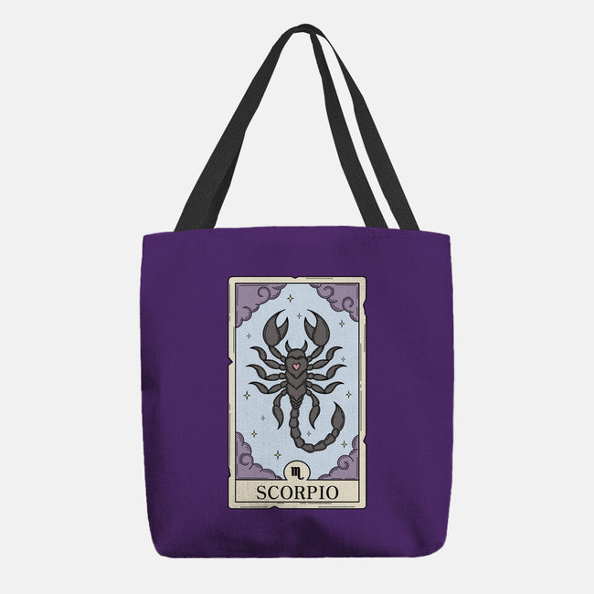 Scorpio Card-None-Basic Tote-Bag-Maria