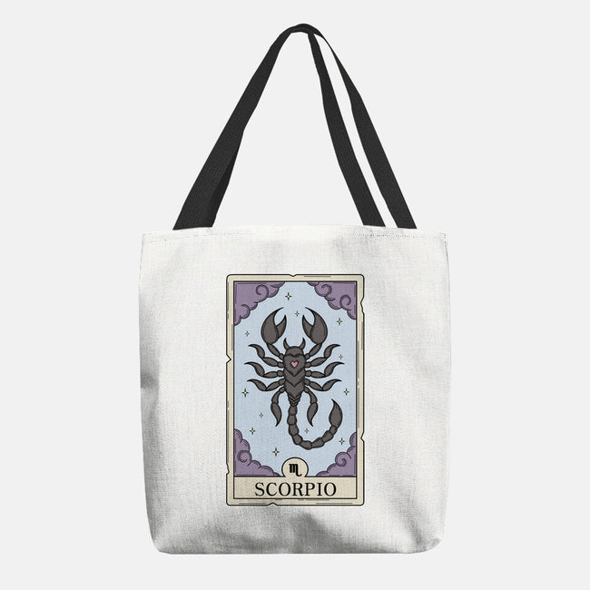 Scorpio Card-None-Basic Tote-Bag-Maria