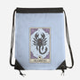 Scorpio Card-None-Drawstring-Bag-Maria