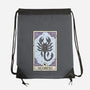Scorpio Card-None-Drawstring-Bag-Maria