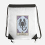 Scorpio Card-None-Drawstring-Bag-Maria