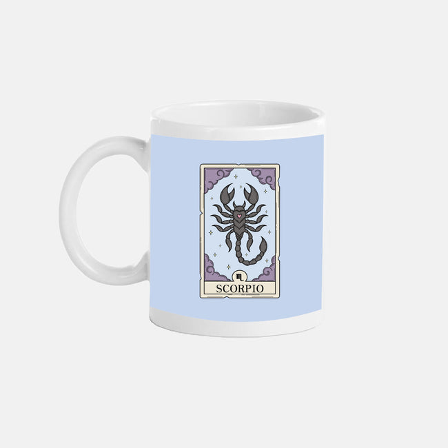 Scorpio Card-None-Mug-Drinkware-Maria