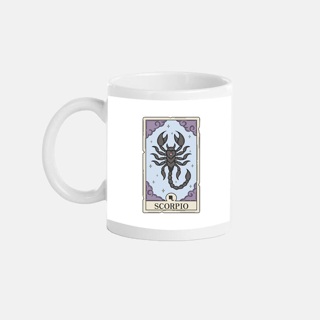 Scorpio Card-None-Mug-Drinkware-Maria