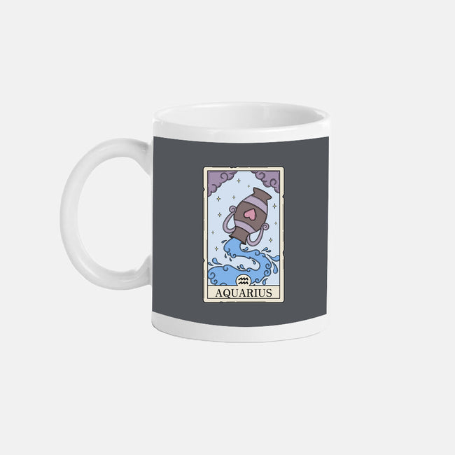 Aquarius Card-None-Mug-Drinkware-Maria