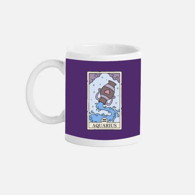 Aquarius Card-None-Mug-Drinkware-Maria