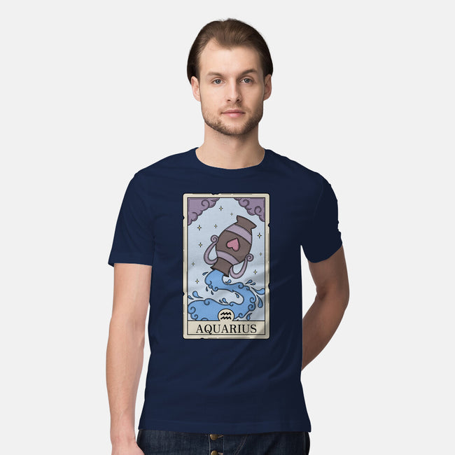 Aquarius Card-Mens-Premium-Tee-Maria