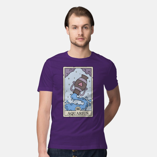 Aquarius Card-Mens-Premium-Tee-Maria