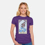 Aquarius Card-Womens-Fitted-Tee-Maria