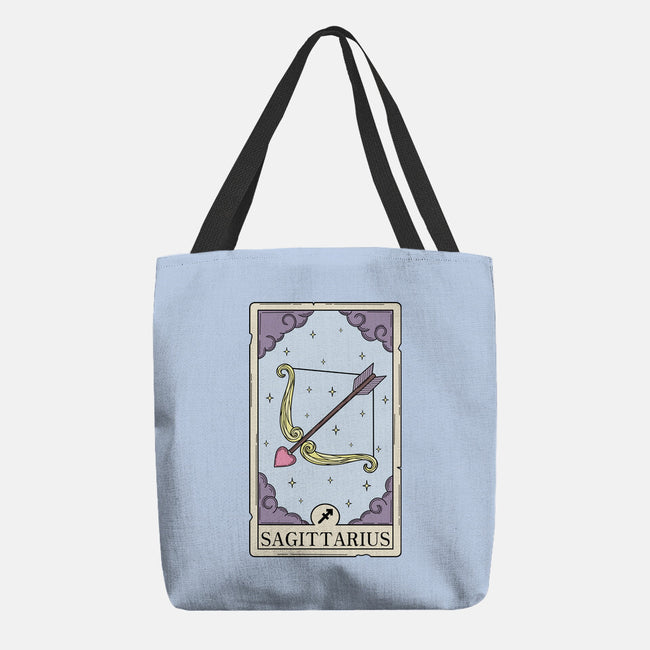 Sagittarius Card-None-Basic Tote-Bag-Maria